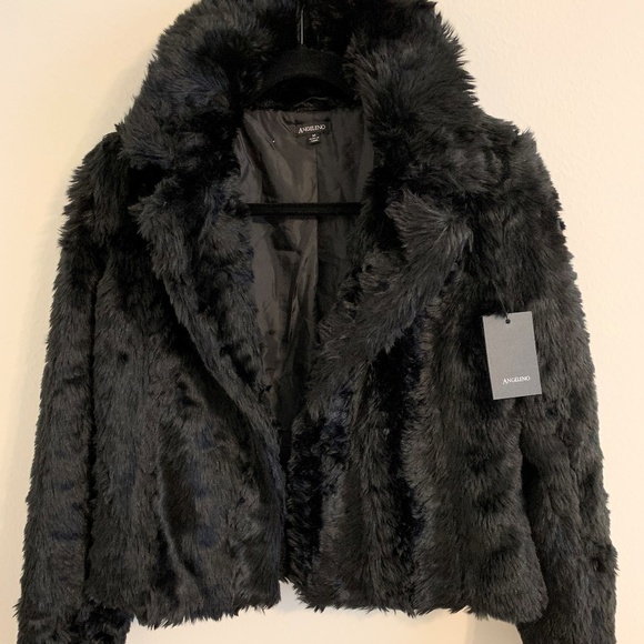 Angeleno Faxu Fur Jacket - Picture 2 of 6